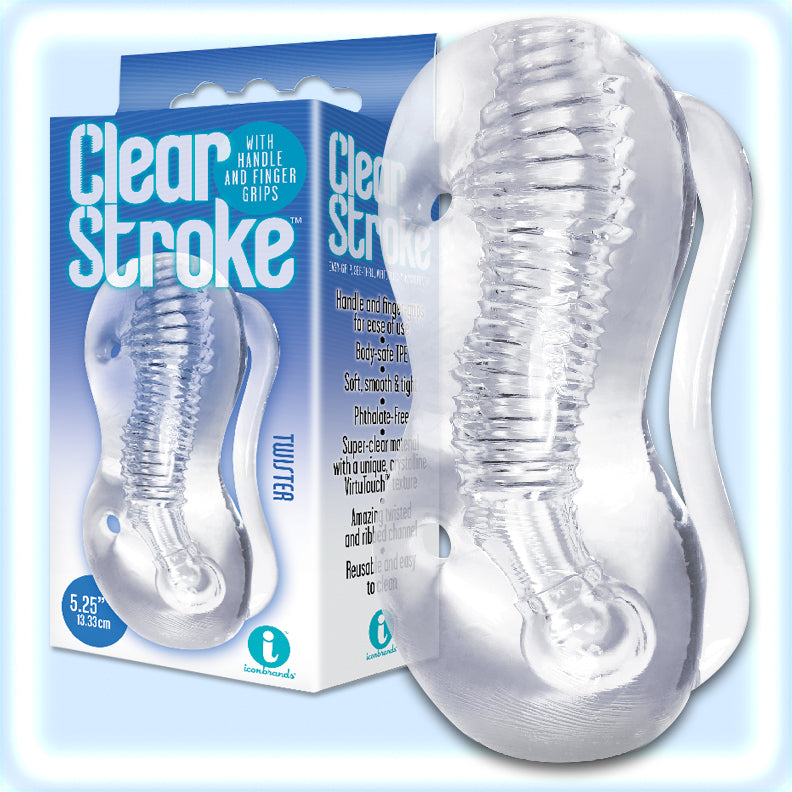Clear Stroke Twister Masturbator #IC2628