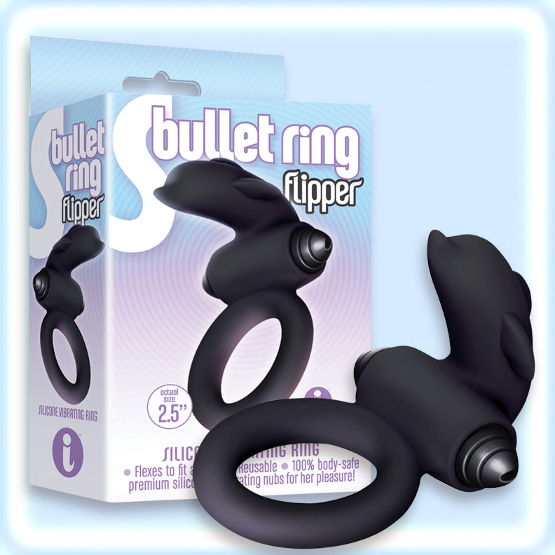 S BULLET RING - FLIPPER