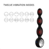 Anal Pleasure - Anal Bead Vibrator #250015
