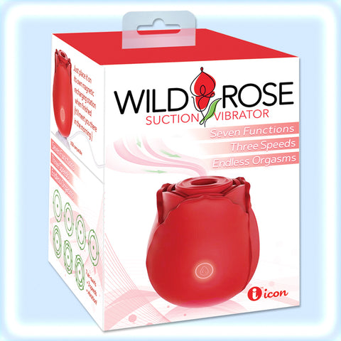Wild Rose Clitoral Suction Vibrator #IC1700