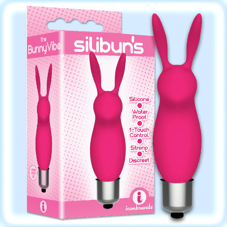 Silibun’s Silicone Bunny Bullet Vibe PINK #IC2638