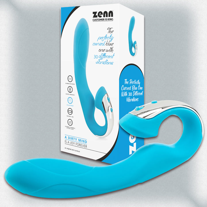 The Perfectly Curved Blue One With 30 Different Vibrations #210075