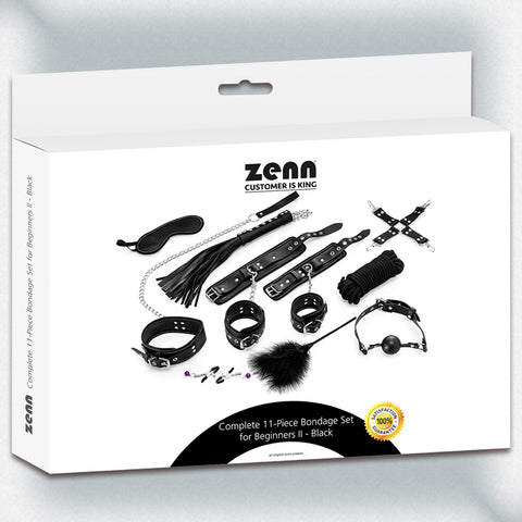 COMPLETE 11-PC. BONDAGE SET FOR BEGINNERS ll #130090