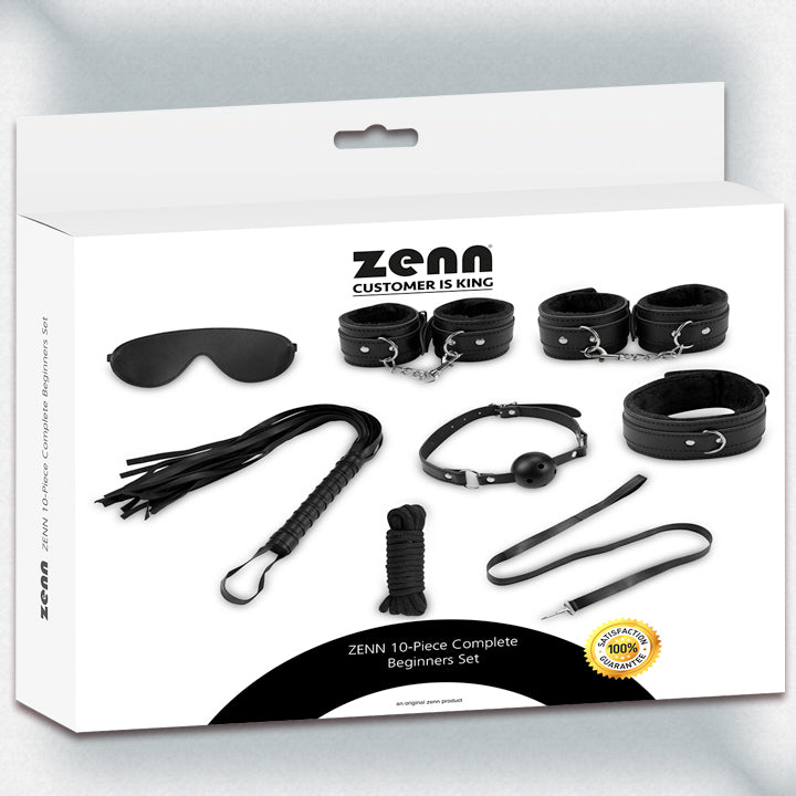 ZENN 10-PC. COMPLETE BEGINNERS SET - BLACK #130212